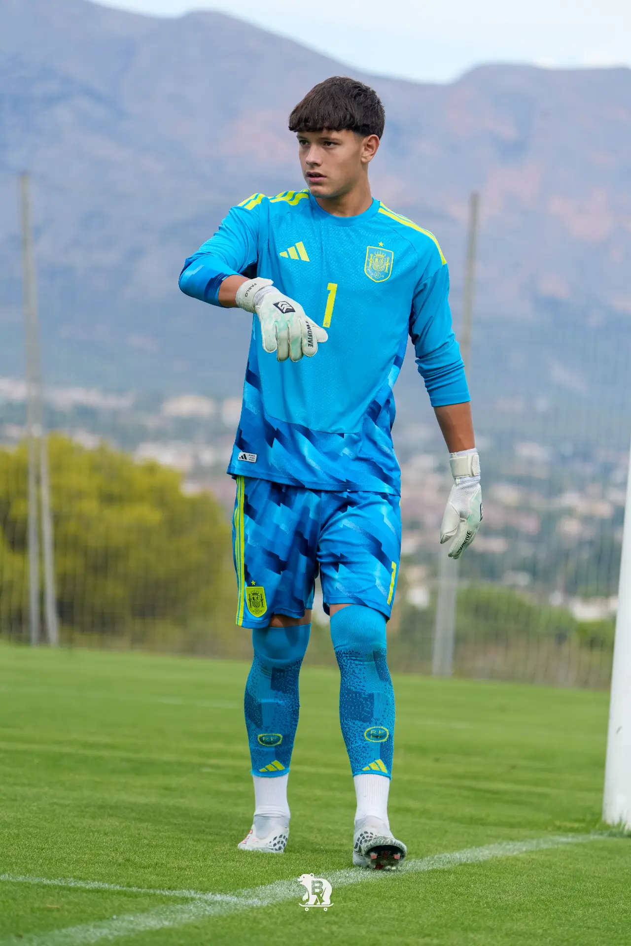 Uno de los porteros de la Selección Española Sub-17