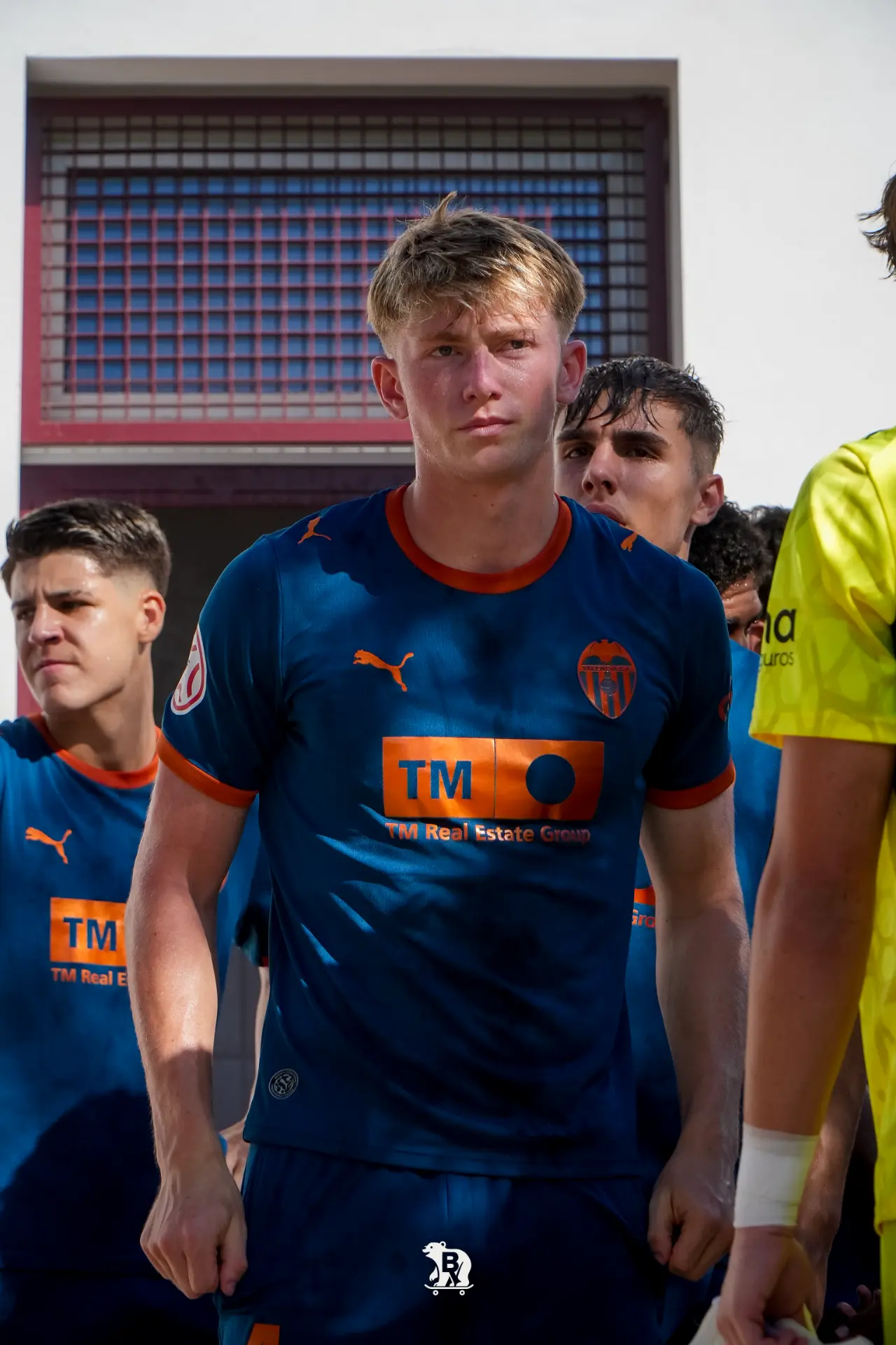 Elche CF – Valencia CF · Salida al campo del Valencia