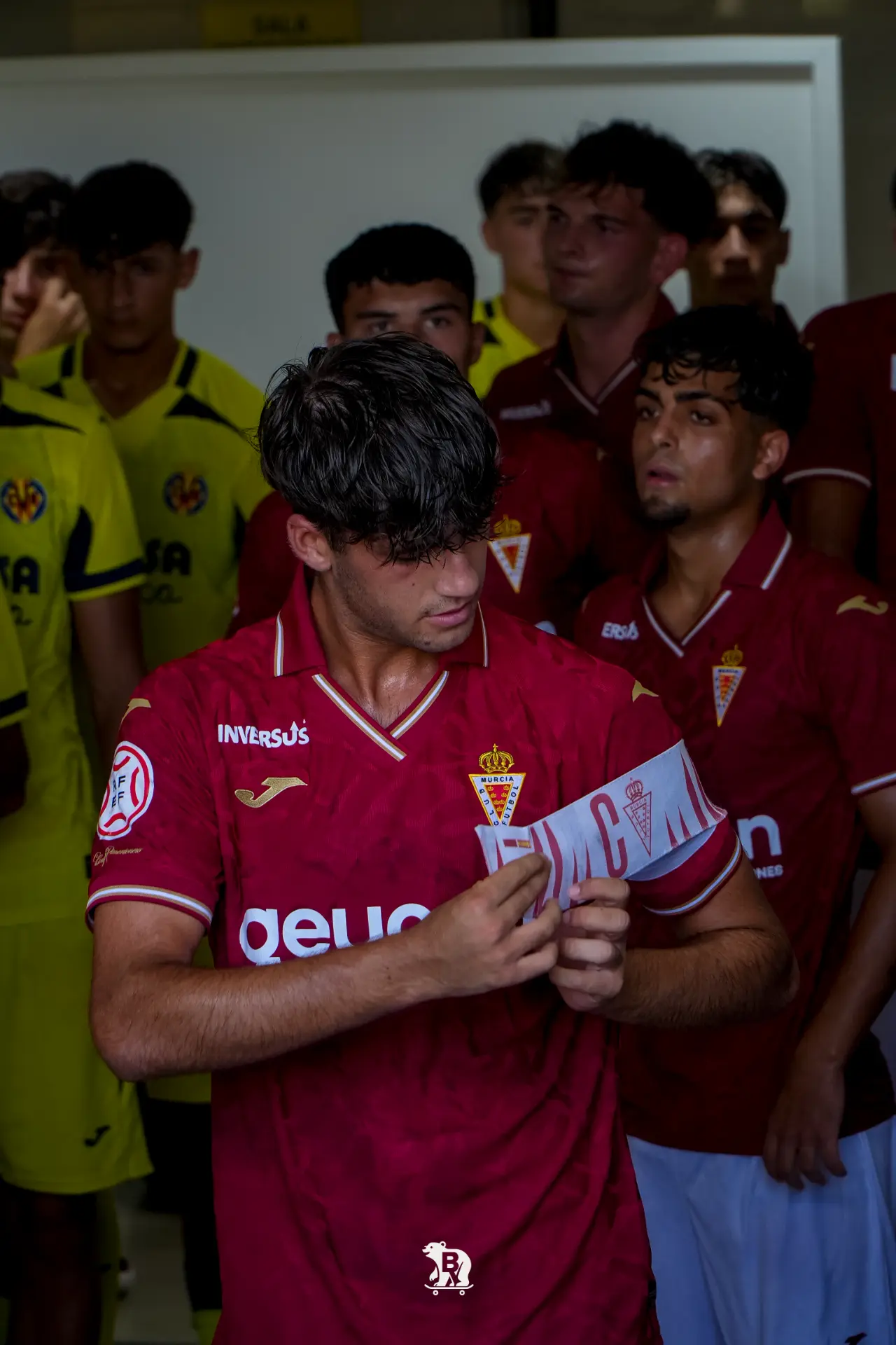 Villarreal CF – Real Murcia · Antes de saltar al Mini Estadi