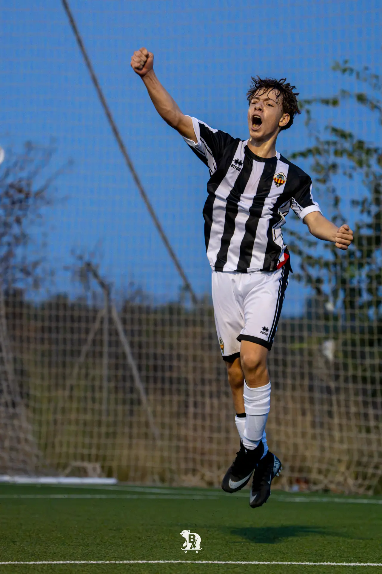 Levante UD – CD Castellón · Celebración albinegra