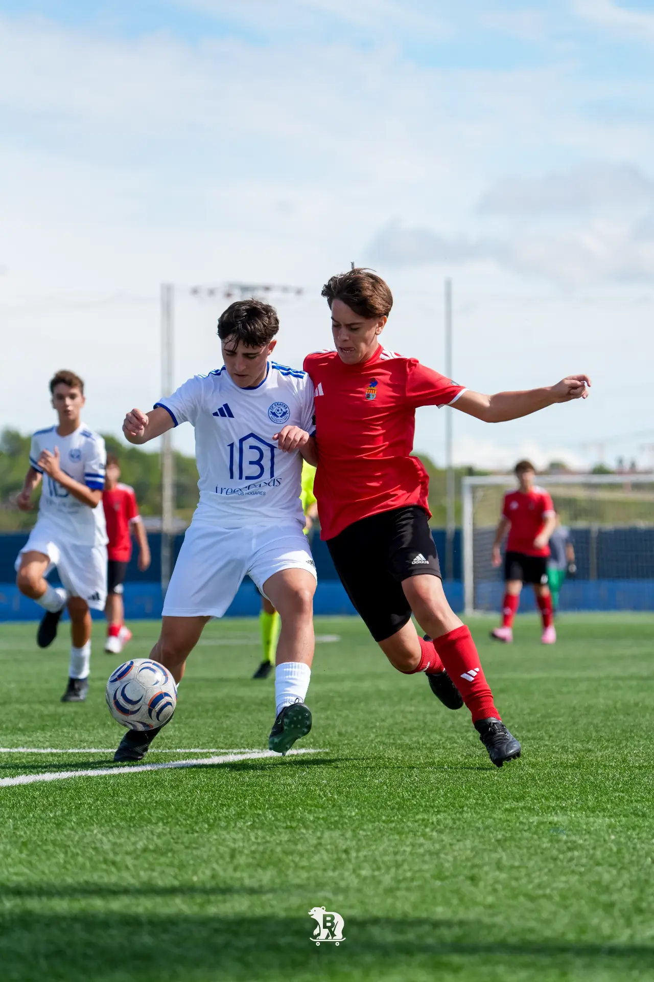 Una disputa en el CF Cracks–Alboraya UD.