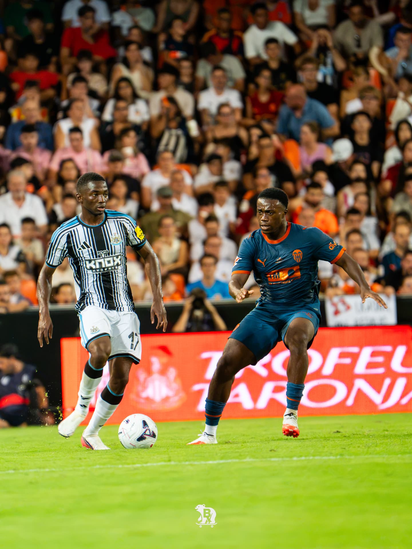 Mano a mano ante el Newcastle