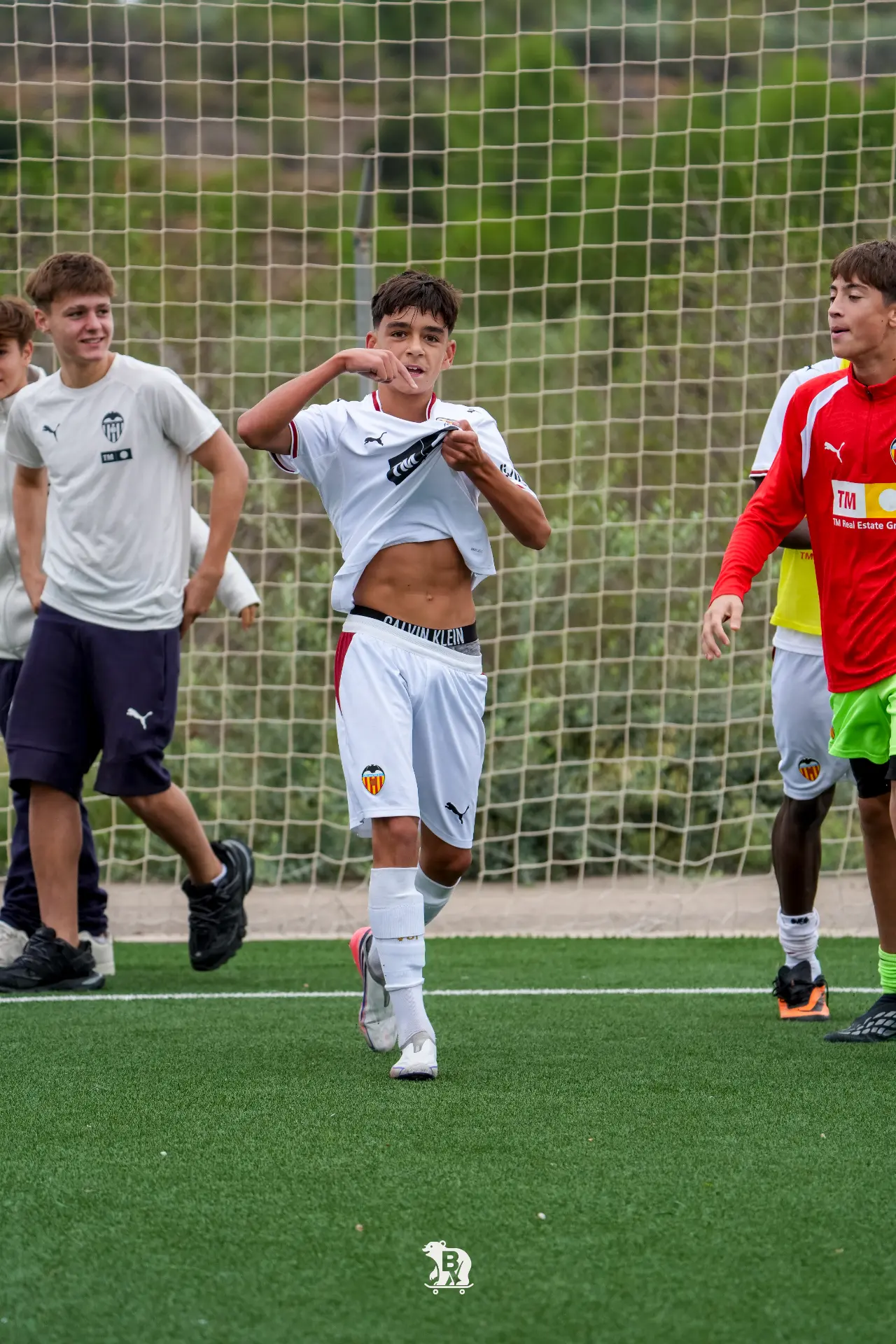 Una celebración del CF Fundació VCF A.